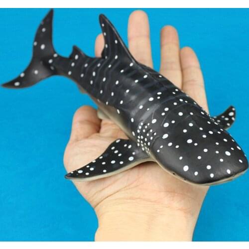 Oenux Sea Life Marine Animals Whale Shark Megalodon Model Action Figure PVC Ocean Animal Educational Learning Toy For Kid Gift