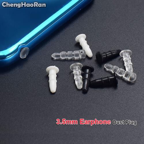 10pcs Plastic Dust Plug 3.5mm Earphones Phone Accessories DIY Phone Pendant Parts for iPhone Samsung HTC Dustproof Plug Caps
