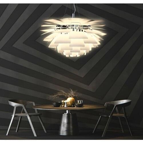 Pendant Lights For Home Lighting Denmark Modern Alluminum Hanging Lamp Copper Chandelier Suspension Luminaire Fixtur