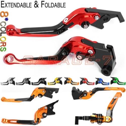 CNC Levers For YAMAHA YZ80 YZ125 IT200 TW200 TT225/TT350 XT225 Adjust Brake Motorcycle Folding Extendable Clutch