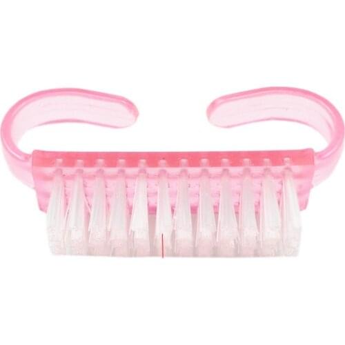 Nail Care Dust Handle Brush Tool File Manicure Pedicure Borstels Manicure Gereedschap Clean Brush
