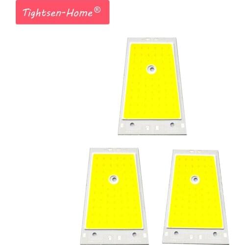 70mmx47mm LED COB Strip Flip chip High Light Source Module 10W DC6V 6500K white COB chip bulb lamp for Wall Lamp House Light