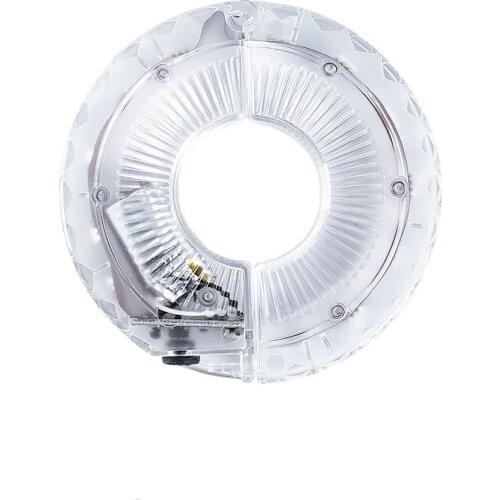 LED Bicycle Wheel Light Bike Front Rear Hub Lamp with 7 Color 18 Modes Rechargeable Kids Balance Bike Light