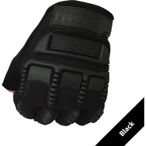 Tactical Climbing Gloves Fingerless Half Finger Sports Bike Military Soldier Hiking Training Hunting Racing Cycling rekawiczki