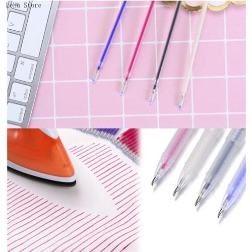 1Set Fabric Markers Pencil Fade Out for Drawing Lines Disappearing Marker Pens PP Multi Purpose DIY Craft Sewing Accessories