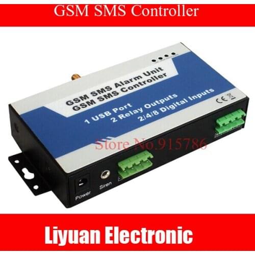 2way GSM RTU controller unit GSM home Automation burglar alarm with Android/ios APP NC/NO/End of line type,dry contact(S130)