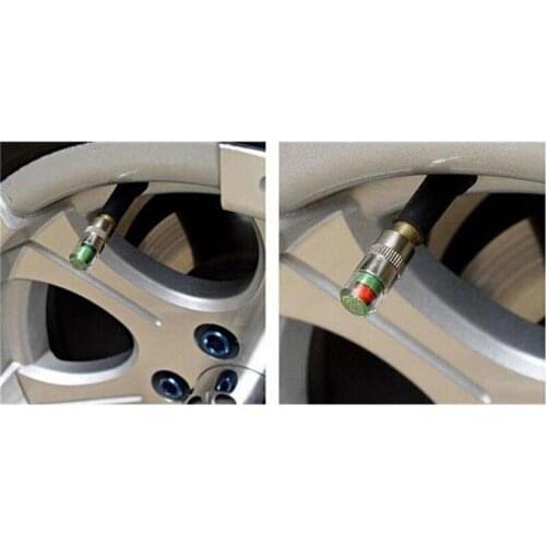 4Pcs High Quality Car Tire Pressure Gauge Indicator Alert Monitoring Valve Cap Sensor Car accessories