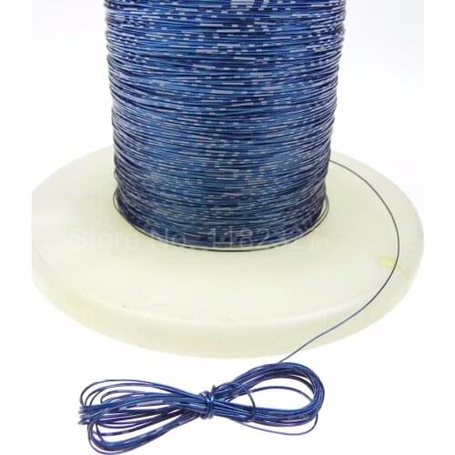 5 meters/lot) 2core Micro coaxial Cable bule with white lot color 5 meters long