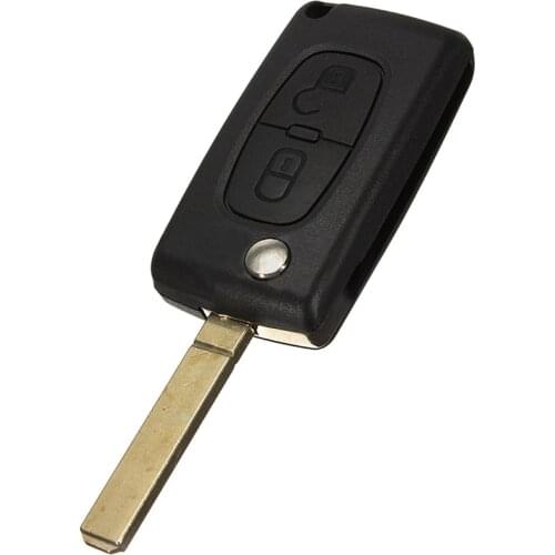 Brand new folding flip key Fob case shell 2 button Key Cover Cover Housing Key Remote Control C1 C2 C3 C4 C5