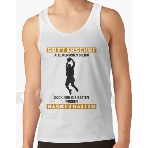 Basketball Basketball Player Basketball Team God Gift Tank Tops Vest 100% Cotton Basketball Fan Team Player Basketballer