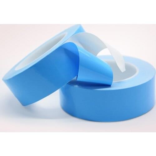 25meter/Roll 8mm 10mm 15mm 20mm Width Transfer Tape Double Side Thermal Conductive Adhesive Tape for Chip PCB LED Strip Heatsink