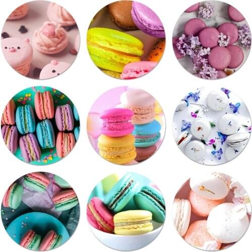 Pretty sweet Macarons Icons Pins Badge Decoration Brooches Metal Badges For Backpack Decoration