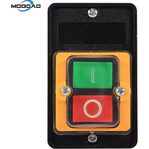 New ON/OFF Push Button Switch Waterproof Switch Machine Tool Accessories 10A 380V