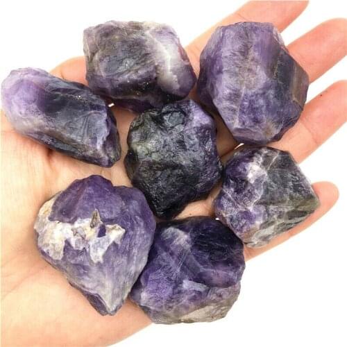 Wholesale 100g Natural Raw Rough Dream Amethyst Stone Crystal Healing Gemstone Specimen Natural Quartz Crystals