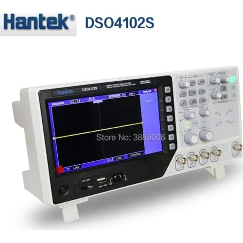 Original Hantek DSO4102S USB 2 Channel 100MHz Digital Oscilloscope Signal Source 1GSa/s Arbitrary/Function Waveform Generator