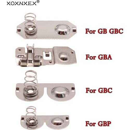 10pcs Battery Terminals Spring Contacts Battery Spring Replacement for Nintend Game Boy Advance Game Console for GBA GBC GB DMG