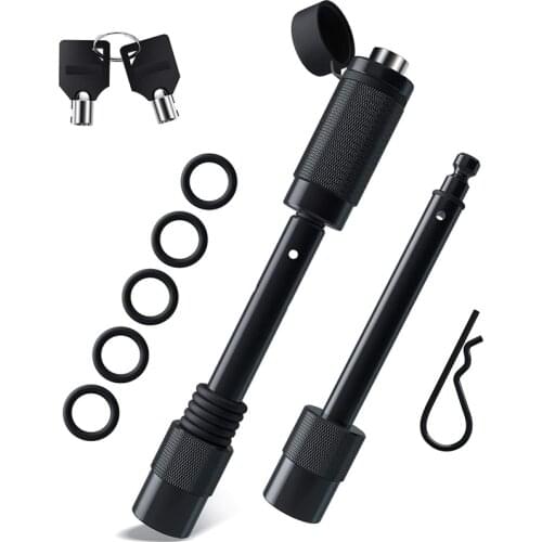 19cm Anti-theft Long Trailer Receiver Hitch Locking Pin Coupler Latch Tow Bar Tongue Car Accessories for RV Yacht Truck Pickup