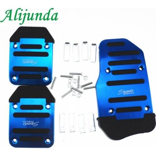 Aluminum Auto Parts Air Brake Pedal Pedi, Styling Sticker Cover for Hyundai Chevrolet Cruze TRAX Aveo Lova Sail EPICA Captiva