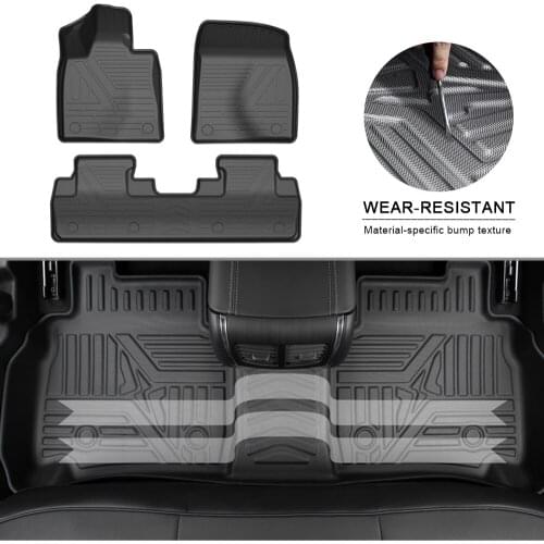 Car Floor Mats For Lexus RX 450hL 2020 TPE Non-Slip Foot Pad Waterproof Rubber Carpets Auto Automobile Interior Accessories