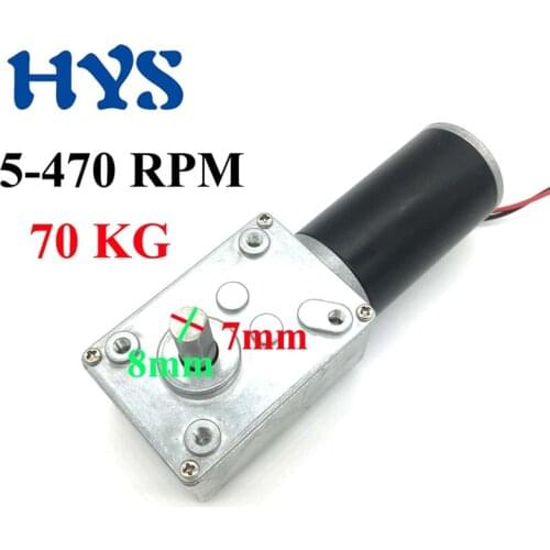 12 V 24 Volt Gear Motor Mini Electric DC 12V 24V Speed Reducer 5rpm To 470rpm High Torque Motors Controller Reversed 5840-31ZY