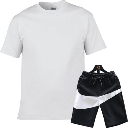 2021 Summer Mens Ensemble Short Homme Tracksuit Graphic Oversized T-shirt+Shorts High Quality Joggers 2 Pieces Sets Sportswear