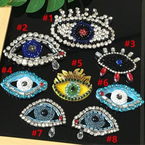 Hand nail beaded patch clothing DIY accessories fashion decoration patches 3D Bead On Applique