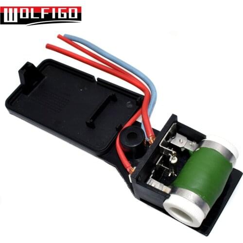 WOLFIGO Fit Mini Cooper R50 R52 R53 2003 04 05 06 07 2008 Auxiliary Cooling Fan Resistor New 17117541092R