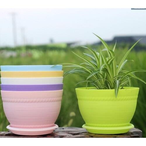 PP resin balcony thick flower pots
