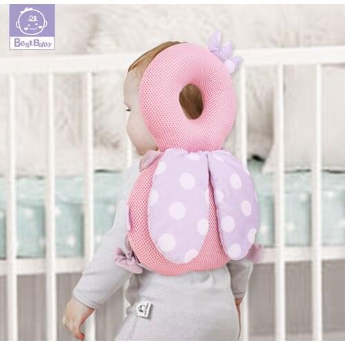 Best Baby Baby Head Protection Pad Anti-fall Breathable Pillow For Infants Anti-collision Pillow For Children To Learn To Walk