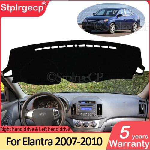 For Hyundai Elantra 2007 2008 2009 2010 HD Avante I30 Anti-Slip Mat Dashboard Cover Pad Sunshade Dashmat Protect Car Accessories