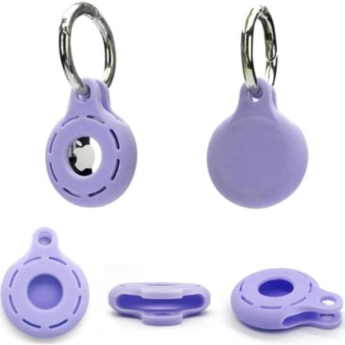 Silicone Cover for Apple Airtag Case Protective Shell For Airtags Locator Tracker Anti-Lost Air Tag Accessories