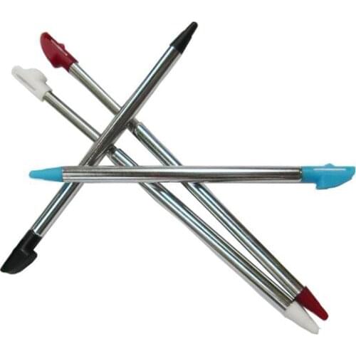 OSTENT 4 x Adjustable Metal Game Touch Stylus Pen for Nintendo 3DSLL/XL Console