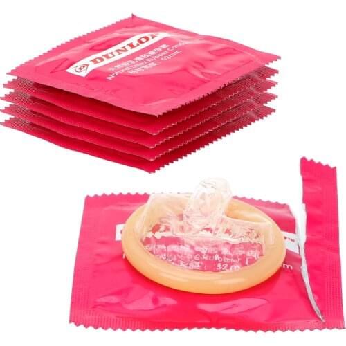 VATINE 10 Pieces Contraception Lubricated Condoms Ultra Thin Sensation Penis Cock Sleeve Large Oil Natural Latex Sex Toy for Men