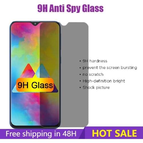Tempered Glass Anti Spy Screen Protector for Samsung Galaxy A40 A40S A41 Phone Privacy Protective Glass on Samsung A30 A30S A31