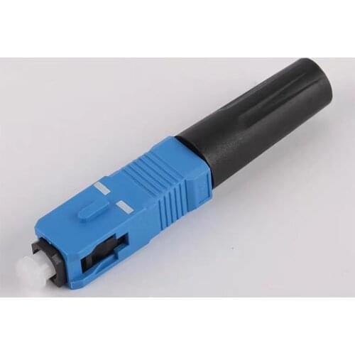 100pcs FTTH SCUPC Quick connector Fiber Optic Fast adapter Straight tail ,50pcs single-mode fiber optic SC UPC Fast connector