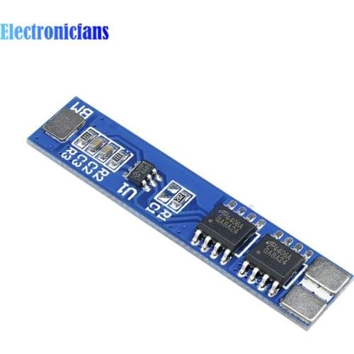 2S 5A Li-ion Battery Overcurrent Protection Board Low Power BMS PCM Lipo Cell Pack 18650 BMS PCM MOS Transistor Short Circuit