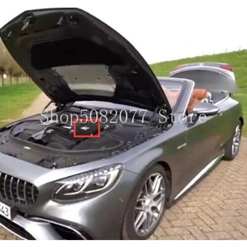 65mm Square Aluminum Label Emblems Stickers Engine Badges for Mercedes AMG Apple Tree Engineer Designer Signature Stefan Michael