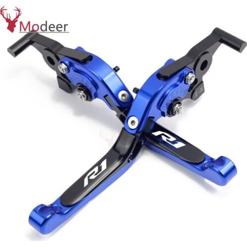 Motorcycle Accessories Adjustable Brakes Clutch Levers Handle Bar For YAMAHA YZFR1 YZFR1S YZF R1 S 2015 2016 2017 2018 2019