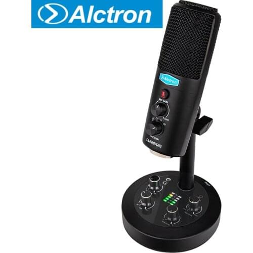 Alctron CU58 PRO Multi-function USB Recording Mic, 3 Capsules 4 Polar Patterns