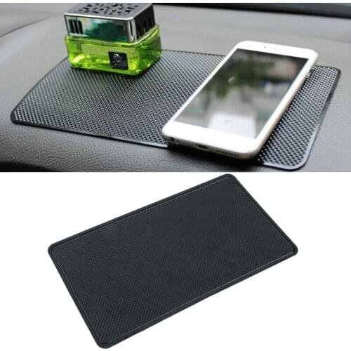 Car Dashboard Sticky For Phone Sunglasses Holder Anti-Slip PVC Mat Auto Non-Slip Sticky Gel Pad Car Styling Interior 18x13cm