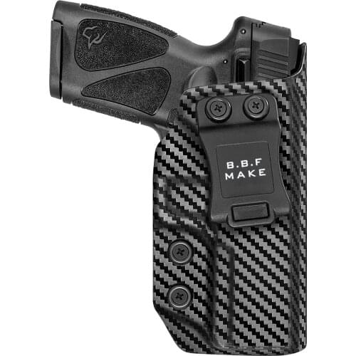 B.B.F Make Taurus G3 Holster, Carbon Fiber Kydex Holster IWB Custom Fit: Taurus G3 9mm / .40 Pistol - G3 Taurus Holster