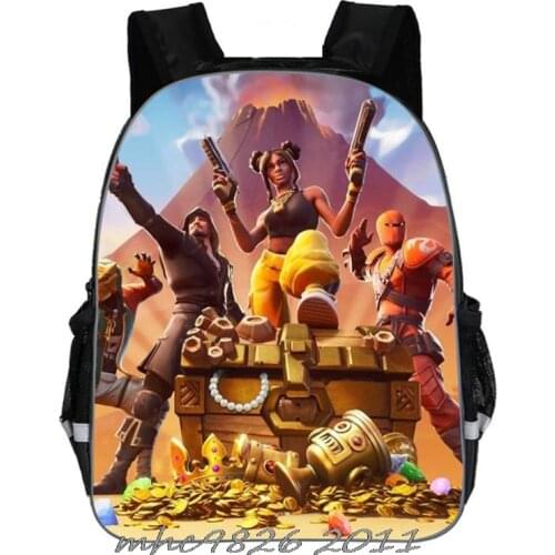 Fortnite Game Backpack Children School Bags Boys Girls Daily Travel Backpack Cartoon Mochila School birthday gift