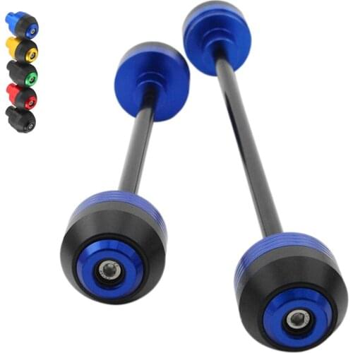 For HONDA CBR600RR CBR 600RR 2014 2015 2016 2017 2018 Front Rear Wheel Slider Fork Axle Crash Protector Swing Arm Pad Aluminum