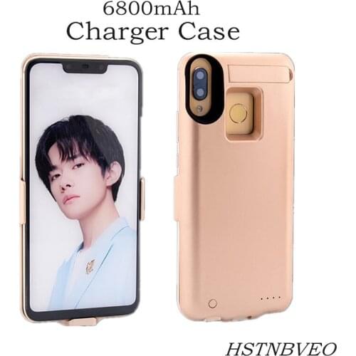 HSTNBVEO 6800mAh External Battery Charger Cases For Xiaomi Redmi Note 7 PowerBank Cover Battery Case For Redmi Note 7 Power Case