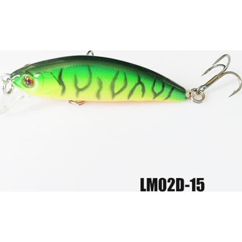 LUTAC 50mm 5g 8pcs Mini Sinking Minnow Casting Hard crankbait Artificial Wobblers Fishing Tackle