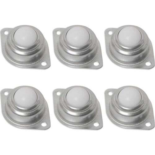 Metal Casters Support Wheels Rollers Heavy Duty Trolly Silent Furniture Support Legs Replacement 2/8pcs