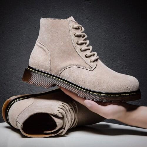 For leather man altos shoe mens 2020 loafers official thick black genuine chinese boots sneaker formal vintage Mens spring mens