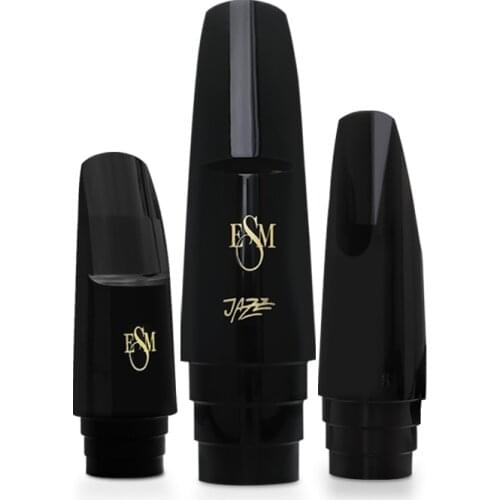 German ESM original Eb alto sax and Bb soprano tenor Hard Rubber JAZZ mouthpiece