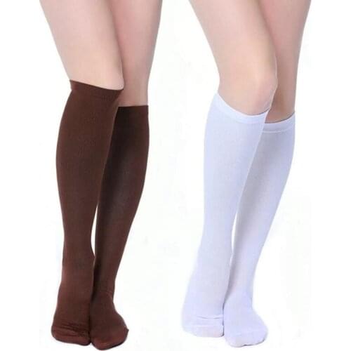 New Sports Mens Cotton Nylon Socks Breathable Knee Socks Outdoor Climbing Non-slip Sports Soccer Socks