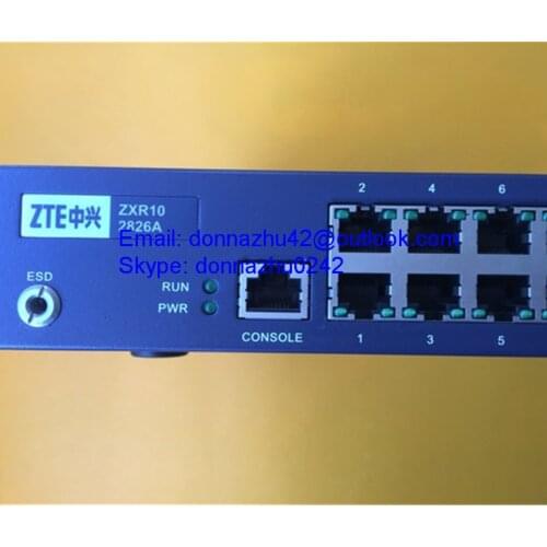 Original ZTE ZXR10 2826A-PS-AC 24 ports POE switch